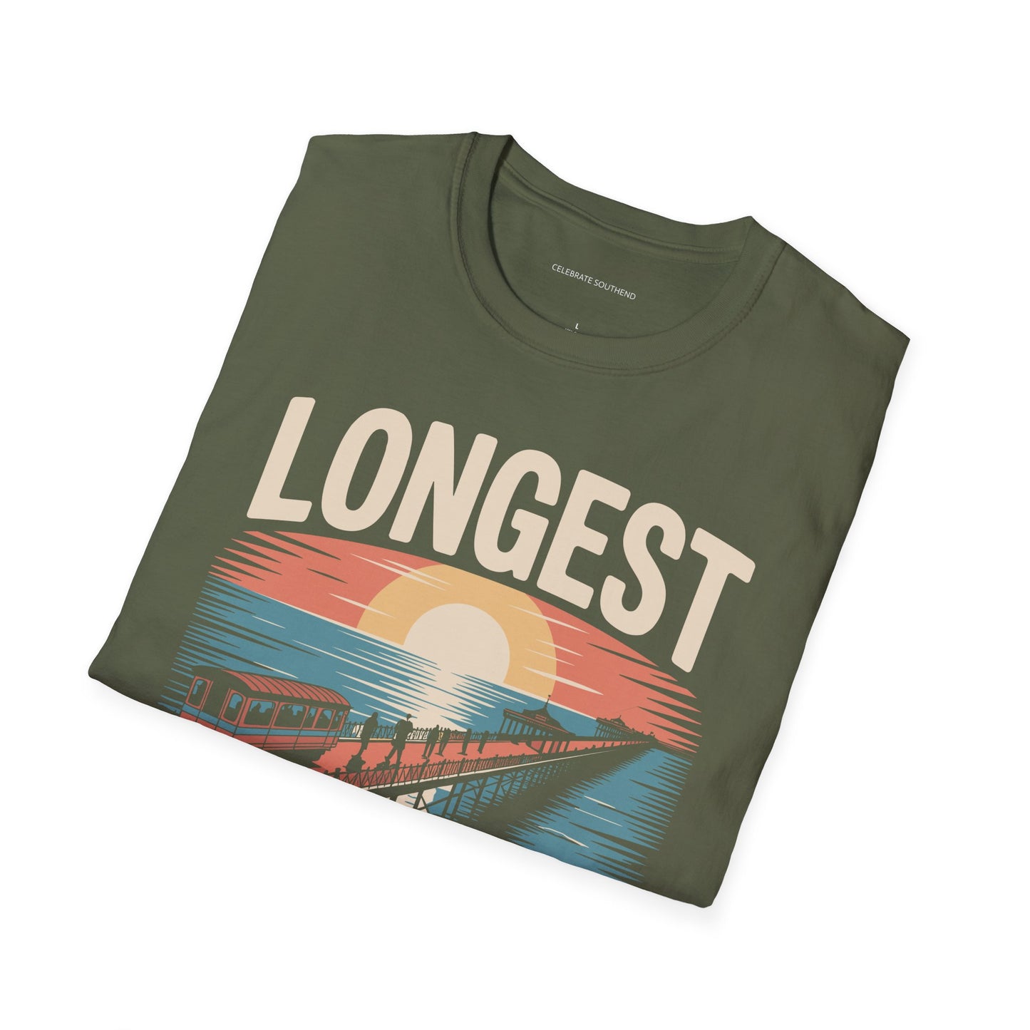 Longest Pleasure Pier Dark T-Shirt