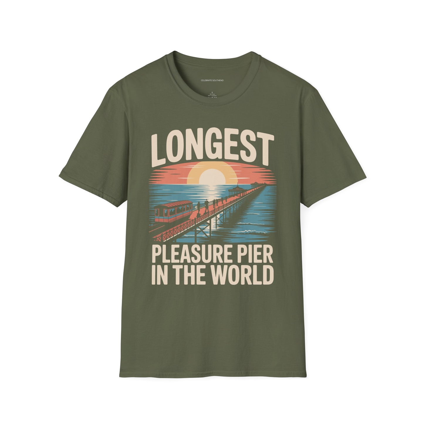 Longest Pleasure Pier Dark T-Shirt