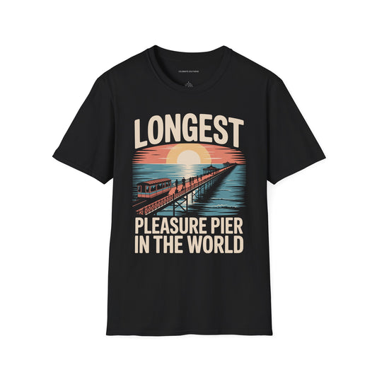 Longest Pleasure Pier Dark T-Shirt